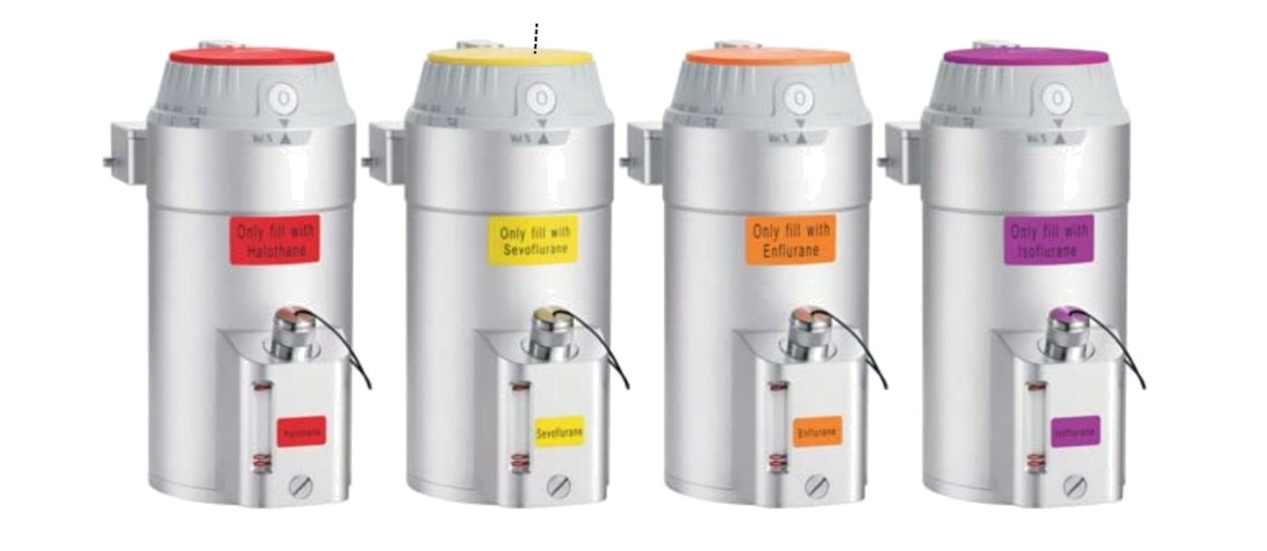 VAPOR-600 vaporizers in four color-coded versions